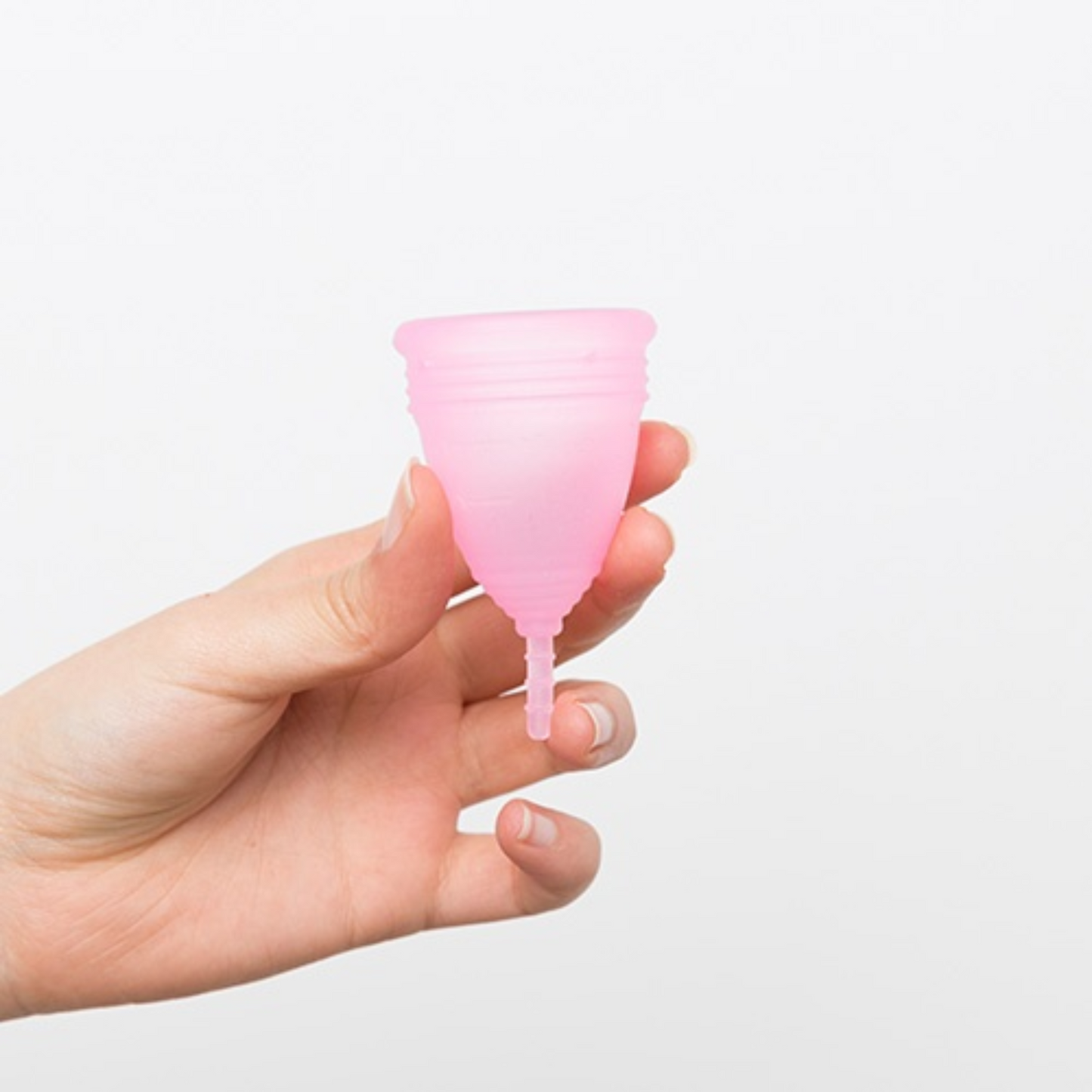 Rash-Free Small Menstrual Cup for Beginners - Pink & Reusable